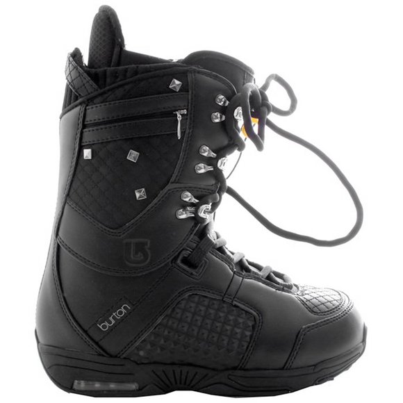 NEW $279 Burton Sapphire Snowboard Boots! Size 4 Euro 34Black Traditional Lace